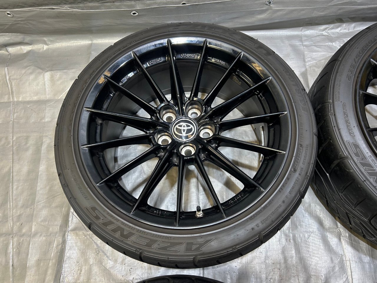 2023-2025 Toyota GR Corolla Premium 18x8.5" Wheels Rims w/ Tires / Set of 4 / GRC02 - Image 4