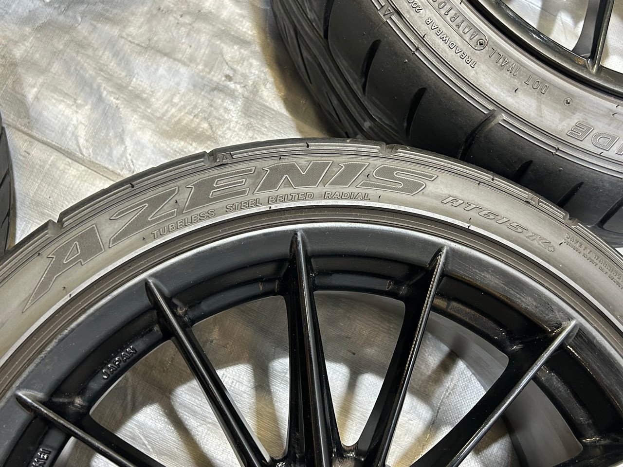 2023-2025 Toyota GR Corolla Premium 18x8.5" Wheels Rims w/ Tires / Set of 4 / GRC02 - Image 12