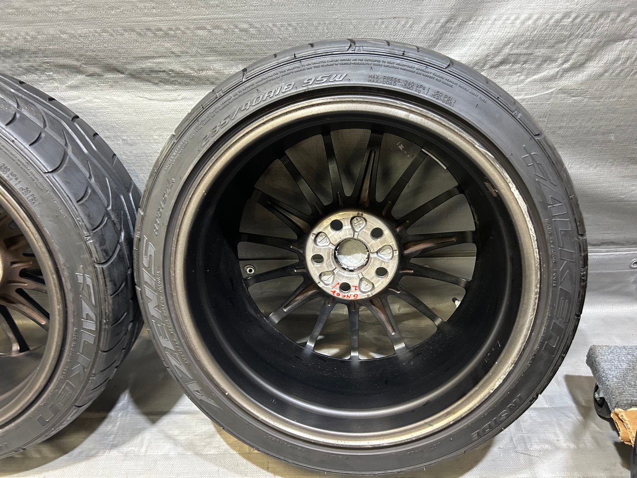 2023-2025 Toyota GR Corolla Premium 18x8.5" Wheels Rims w/ Tires / Set of 4 / GRC02 - Image 19