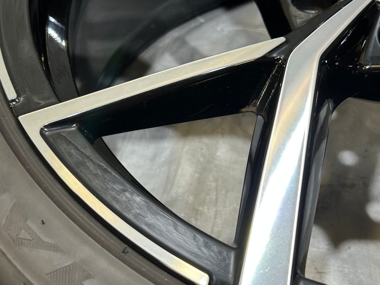 2022-2024 Volkswagen MK8 Golf R 19"Estoril Machined Wheels Rims / Set of 4 / *BENDS* / M8R01 - Image 17