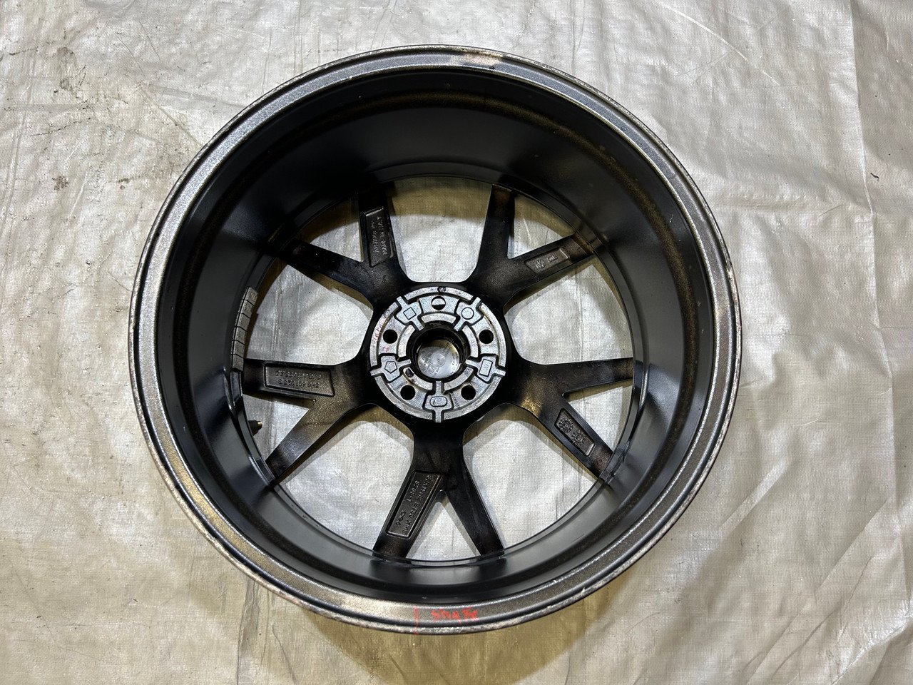 2022-2024 Volkswagen MK8 Golf R 19"Estoril Machined Wheels Rims / Set of 4 / *BENDS* / M8R01 - Image 18