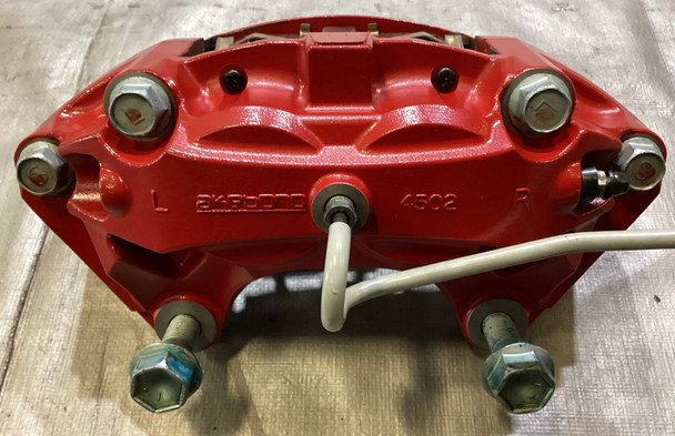2023-2025 Nissan Z Performance Akebono Brake Calipers w/ Rotors / Red / Set of 4 / 6k NZ001 - Image 13
