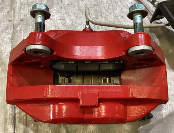 2023-2025 Nissan Z Performance Akebono Brake Calipers w/ Rotors / Red / Set of 4 / 6k NZ001 - Image 14