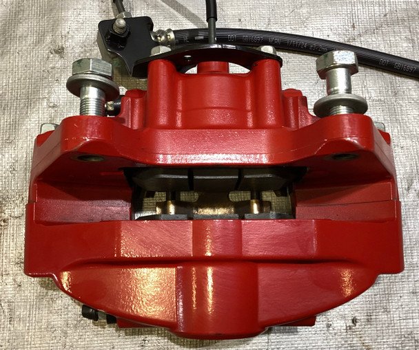2023-2025 Nissan Z Performance Akebono Brake Calipers w/ Rotors / Red / Set of 4 / 6k NZ001 - Image 23