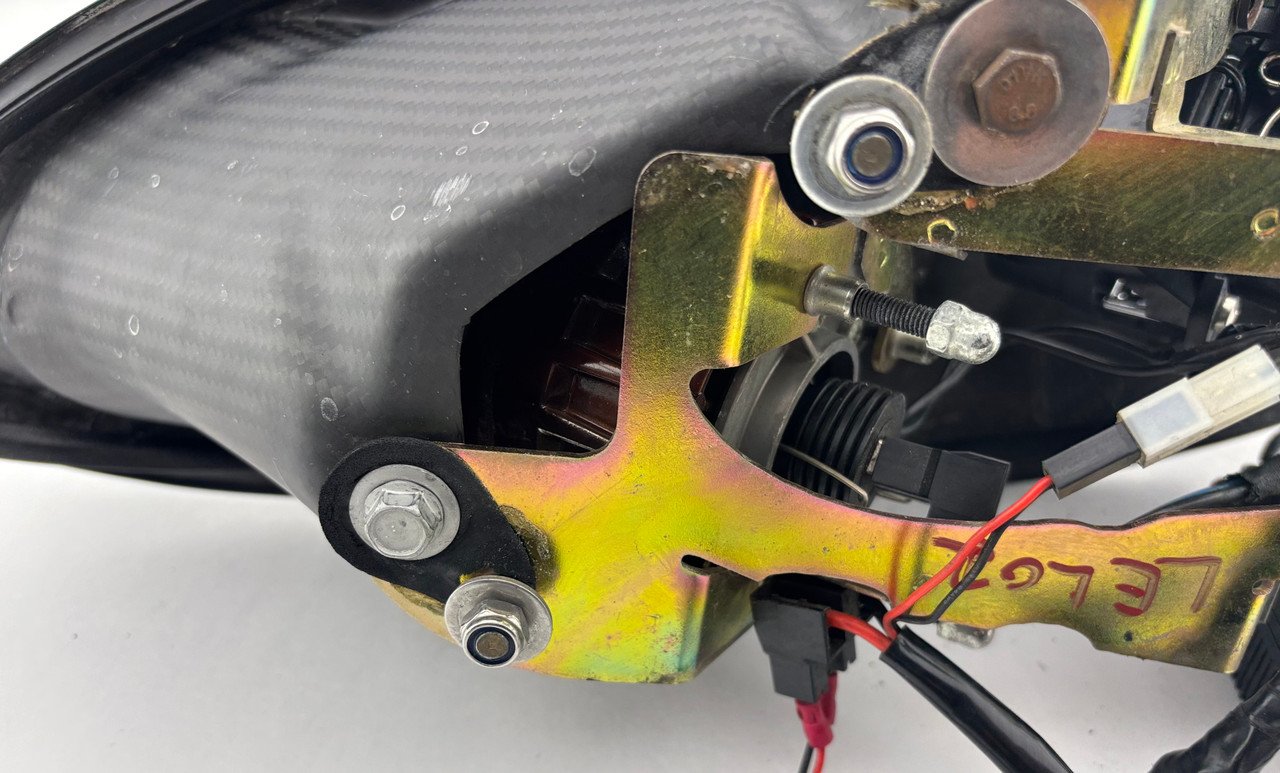 2005-2006 Lotus Elise Exige Modified Headlights w/ Projectors / LED Halo DRL / Carbon Fiber Housing / LEL02 - Image 18