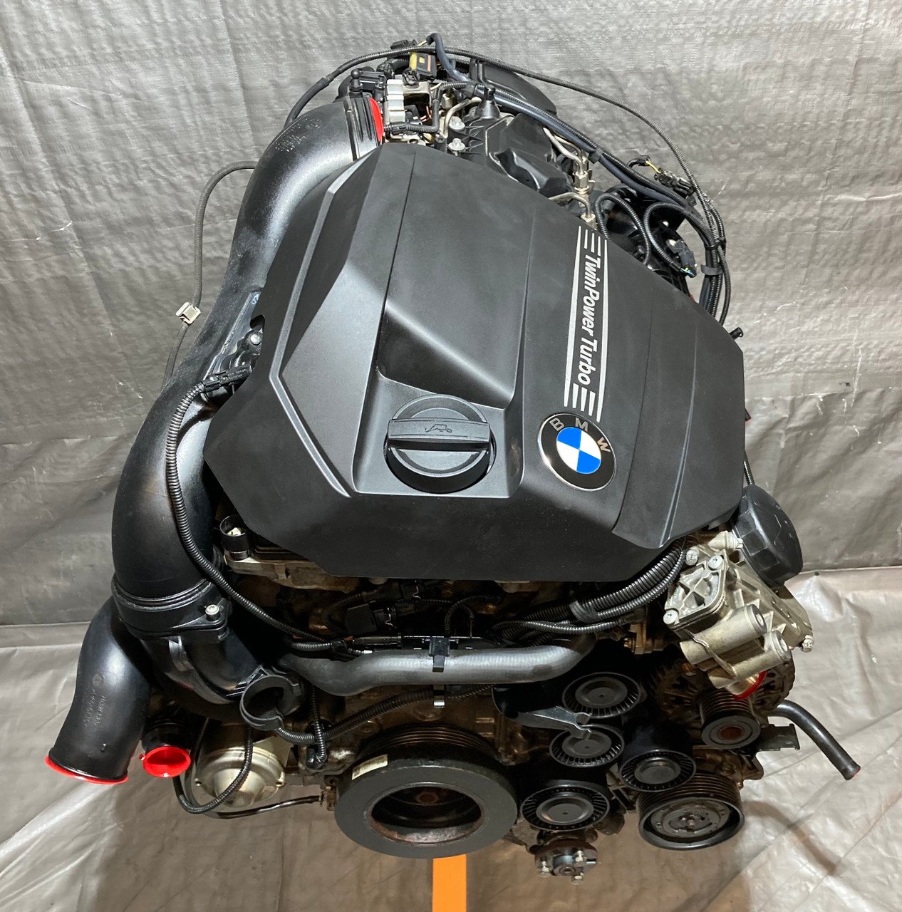 2011-2013 BMW 135i N55B30A 3.0l Engine Long Block w/ Turbocharger / 113K B1010