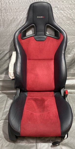 2015-2020 Nissan 370Z NISMO OEM Recaro Seats / Pair *DAMAGED* / 7Z023 - Image 10