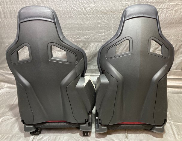 2015-2020 Nissan 370Z NISMO OEM Recaro Seats / Pair *DAMAGED* / 7Z023 - Image 14