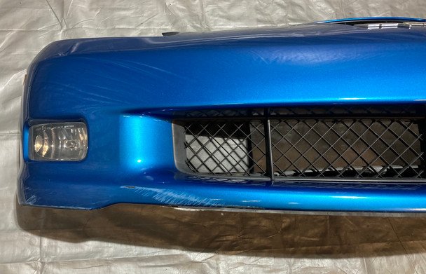2006-2013 Chevrolet Corvette C6 Z06 Grand Sport Front Bumper Cover Fascia / Jet Stream Blue Metallic C6018 - Image 10