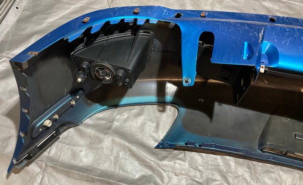 2006-2013 Chevrolet Corvette C6 Z06 Grand Sport Front Bumper Cover Fascia / Jet Stream Blue Metallic C6018 - Image 6