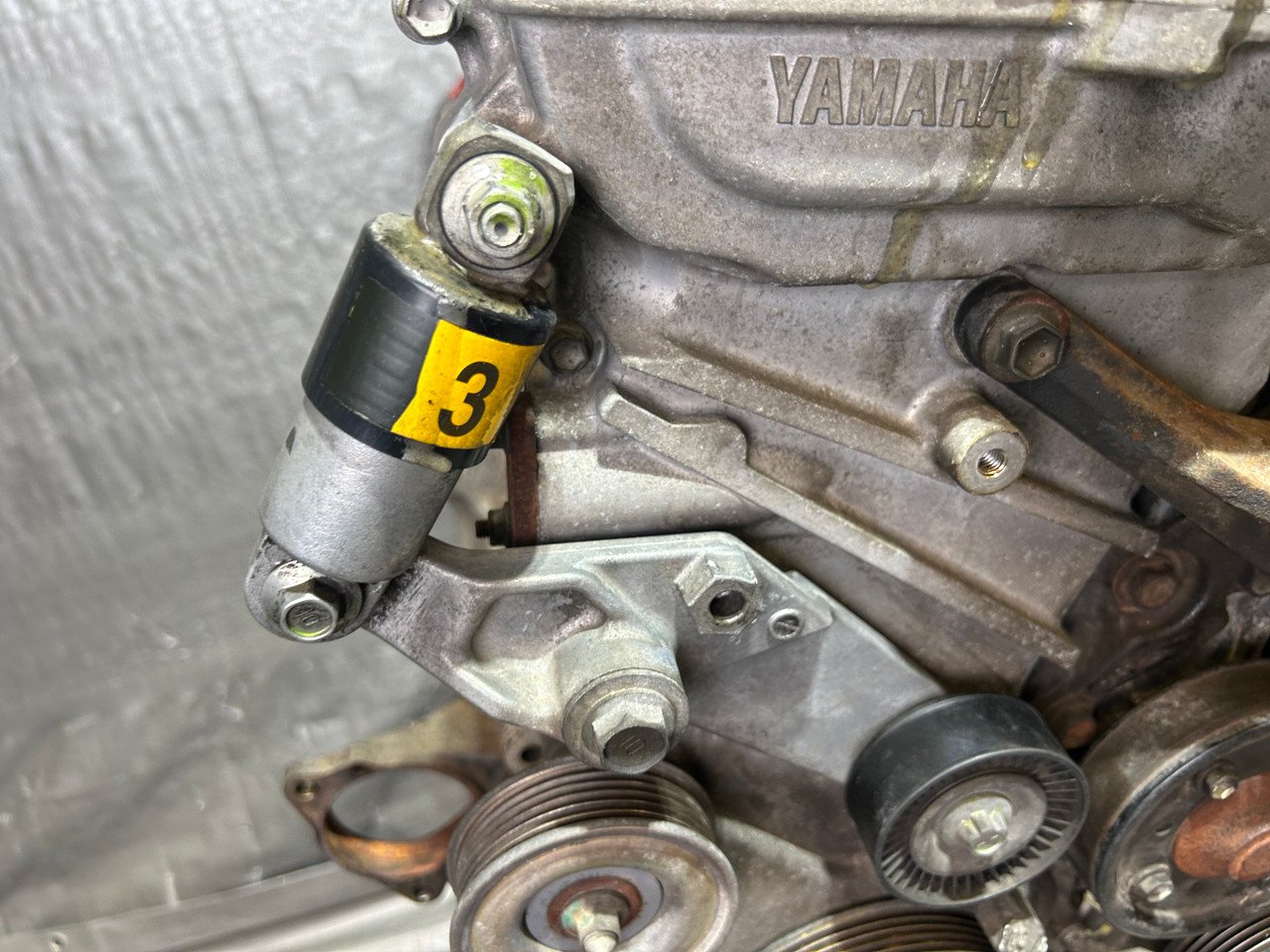 2005-2011 Lotus Elise Exige 1.8l 2ZZ-GE Engine Long Block *DAMAGE* / 162K LEL03 - Image 4