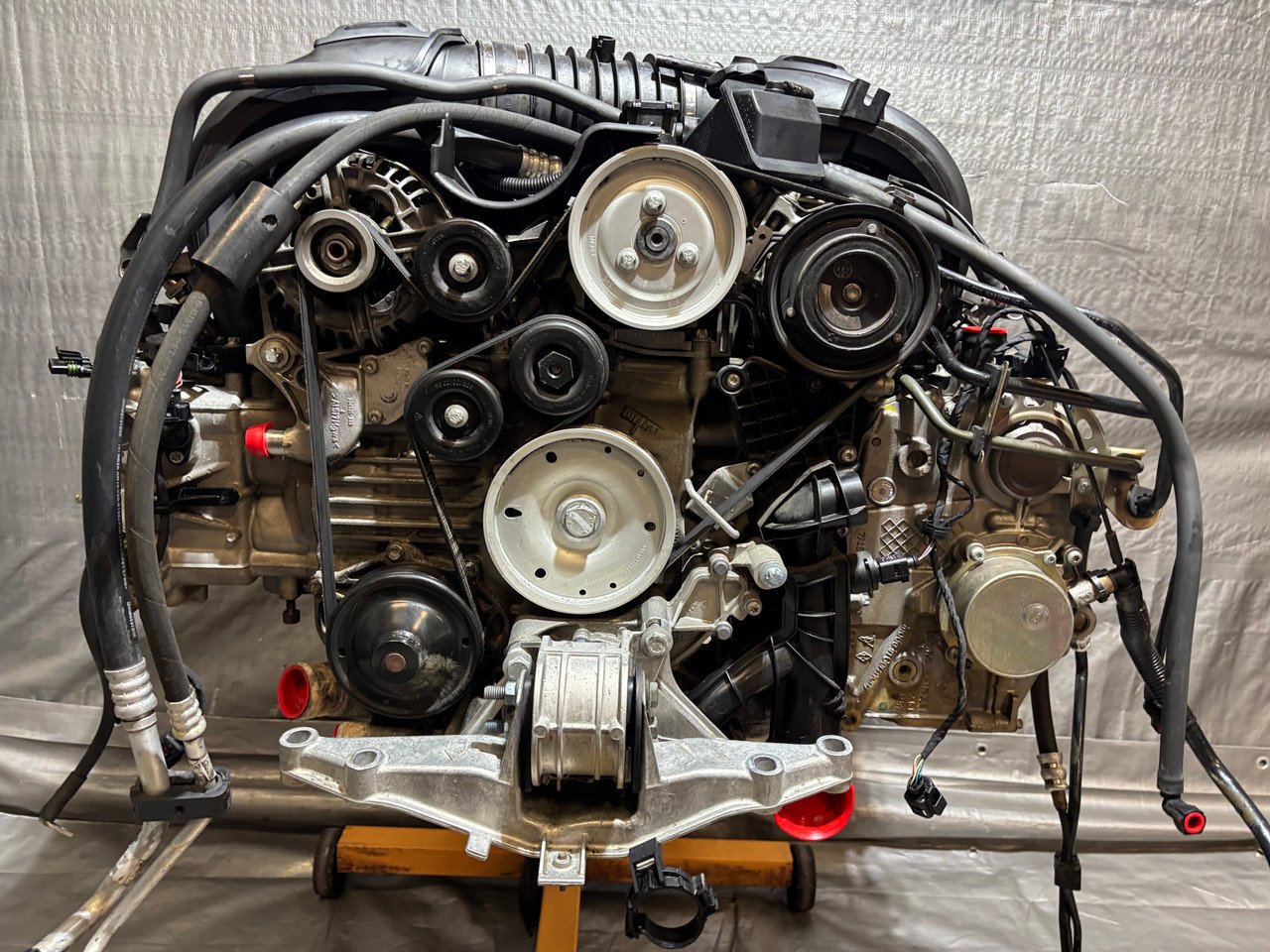 2006-2008 Porsche 987 Cayman S 3.4l Engine Long Block / Automatic / M97.20 / 80K BC037 - Image 9