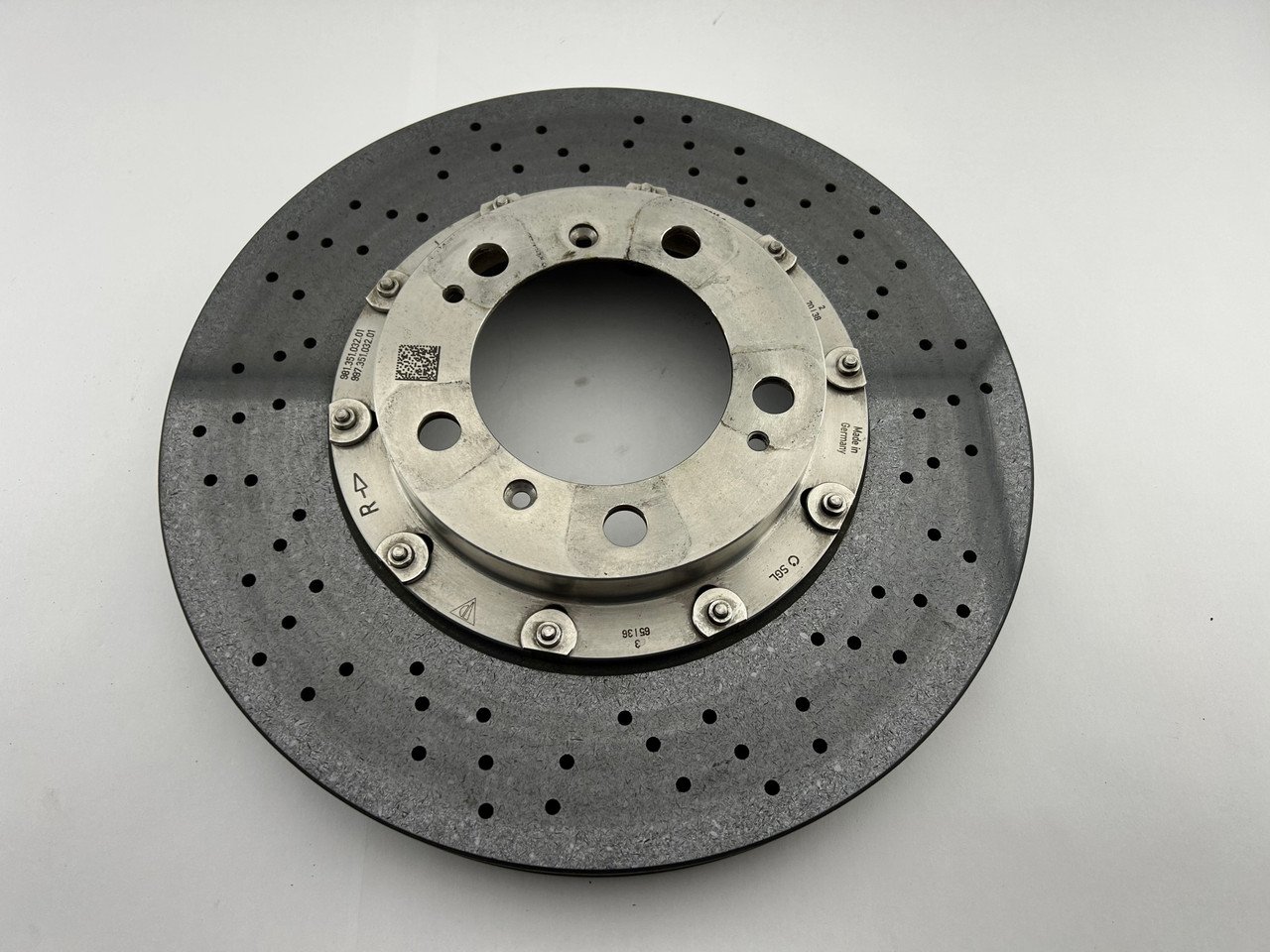 2017-2025 Porsche 718 Boxster Cayman PCCB Carbon Ceramic Brake Rotors / Calipers / Set / 65k / BC302 - Image 26