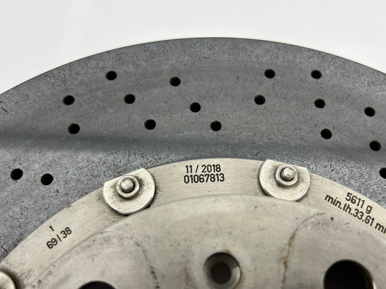 2017-2025 Porsche 718 Boxster Cayman PCCB Carbon Ceramic Brake Rotors / Calipers / Set / 65k / BC302 - Image 28