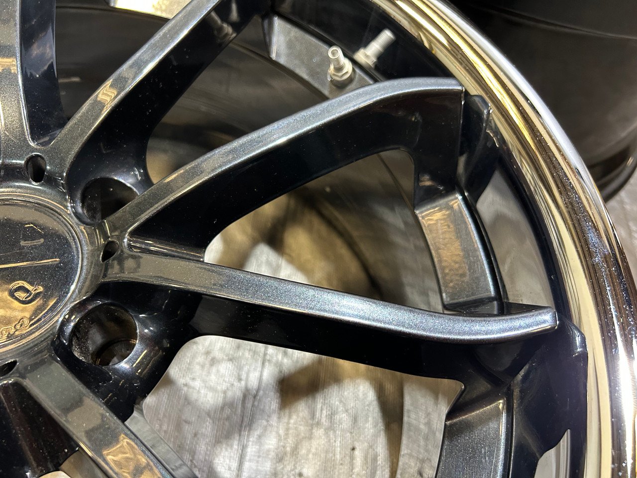 Set of 3 20" Blaque Diamond BD23 Wheels Rims / USED / F8M02 - Image 11
