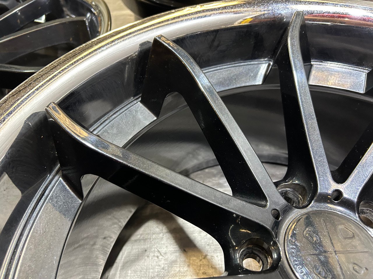 Set of 3 20" Blaque Diamond BD23 Wheels Rims / USED / F8M02 - Image 17