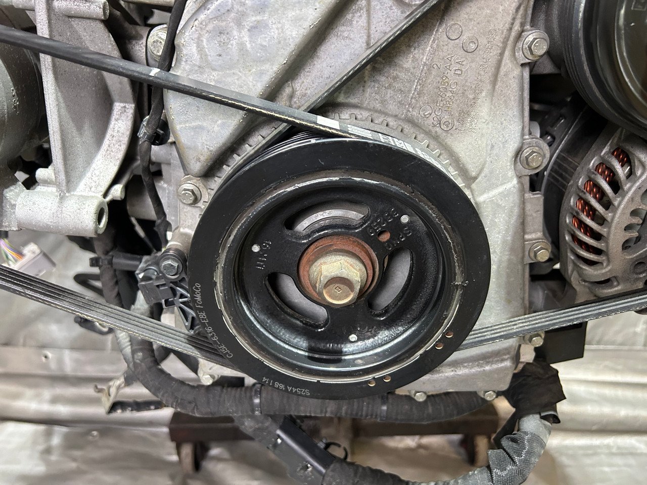 2017-2021 FK8 Honda Civic Type R 2.0l K20C1 Engine Long Block / DAMAGE / 49K TR103 - Image 13