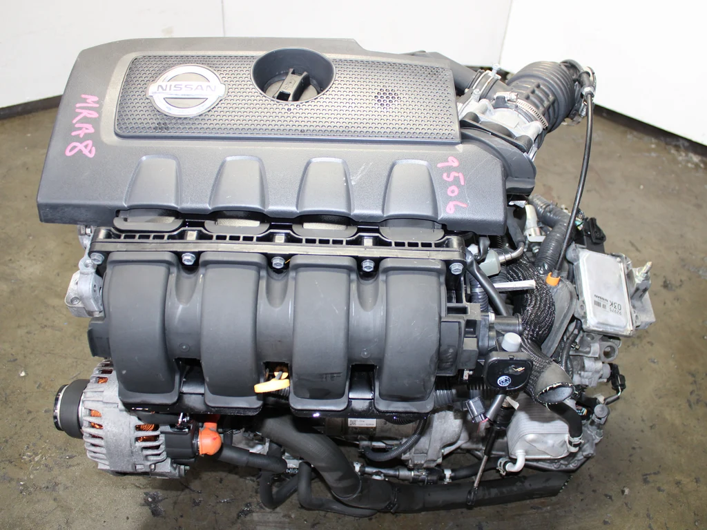 JDM 2013-2018 Nissan Sentra Motor CVT Transmission MRA8 1.8L 4 Cyl Engine - Image 2