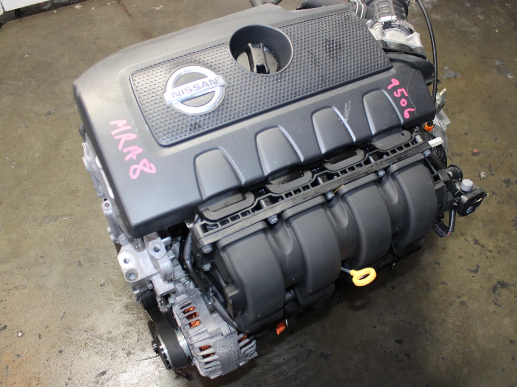 JDM 2013-2018 Nissan Sentra Motor CVT Transmission MRA8 1.8L 4 Cyl Engine - Image 4