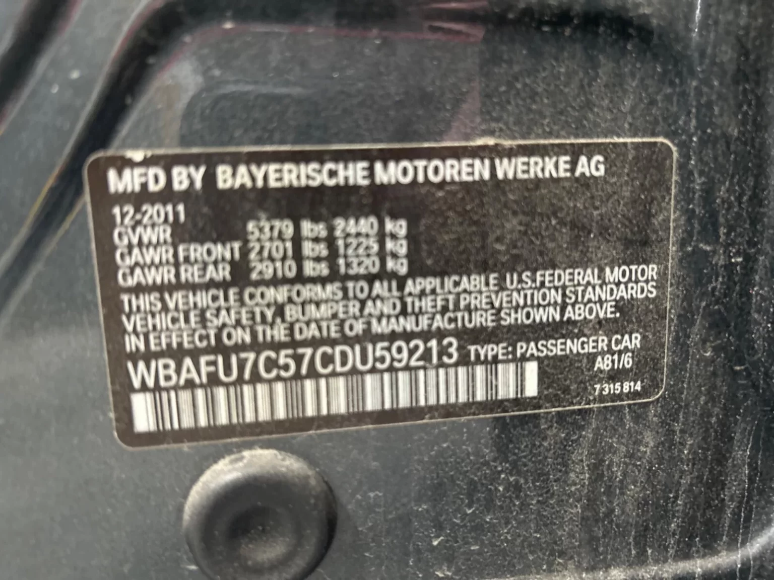 BMW N55B30A 3.0L Turbo Engine 29K Miles - Image 9
